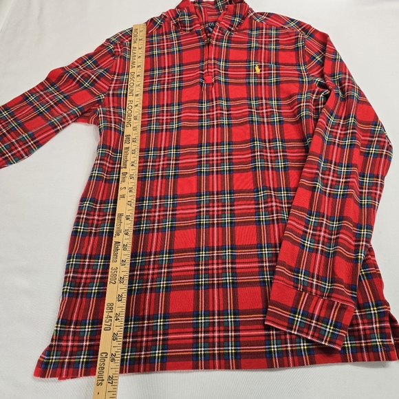 Polo Ralph Lauren Plaid Pullover Long Sleeve Shirt You Big Boys XL 18-20 - Picture 2 of 6